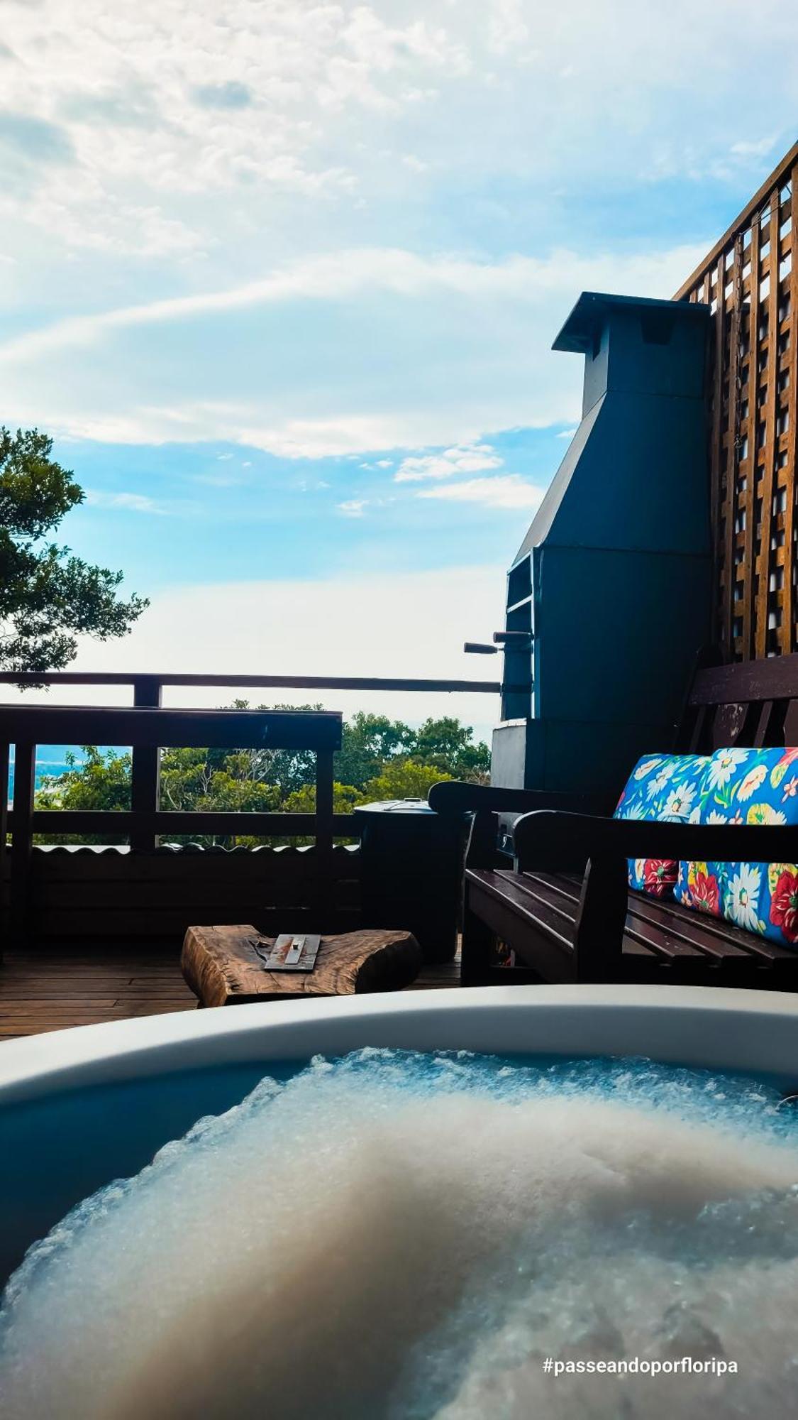 Loft Com Lago Hidro E Vista Para O Mar Florianópolis Extérieur photo